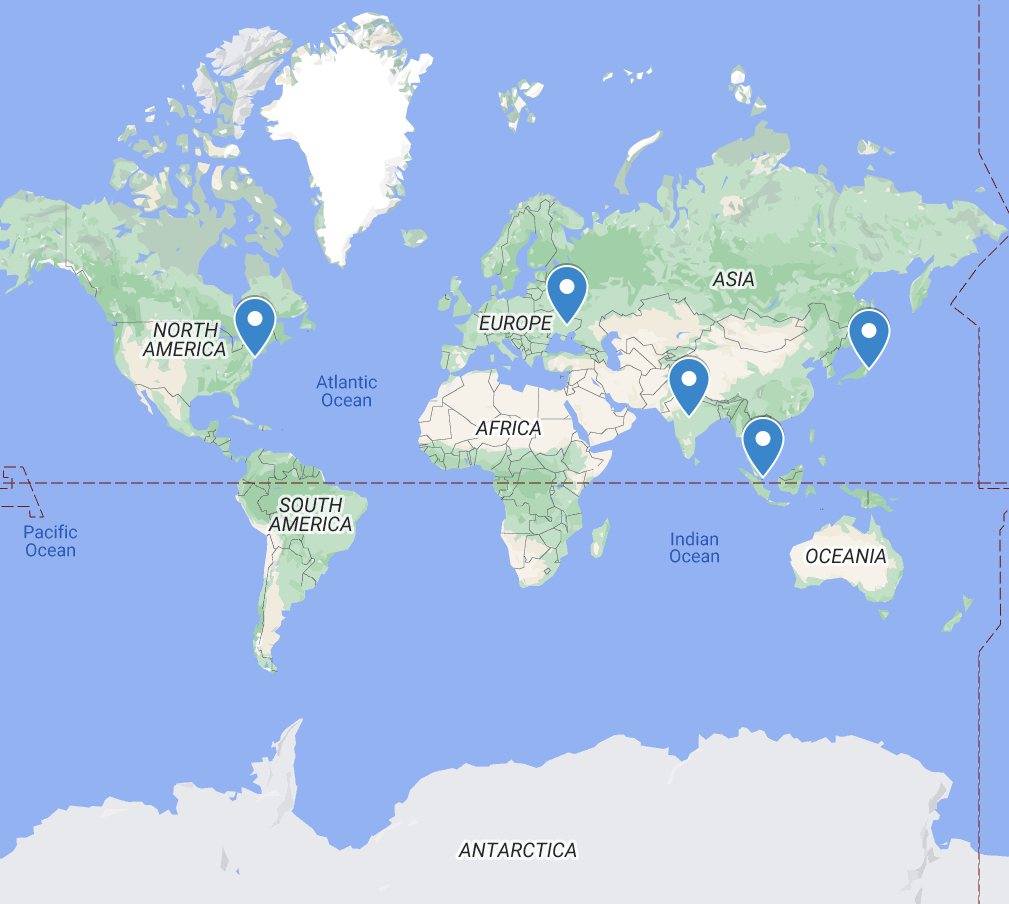 Global supporters/members/leaders